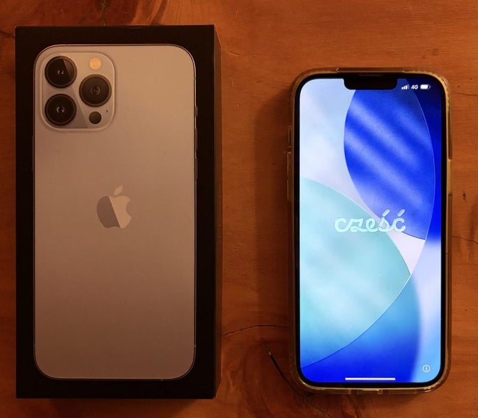 iPhone 13 ProMax 1TB!! Sierra Blue IOS 26 Dual SIM64274818970113111