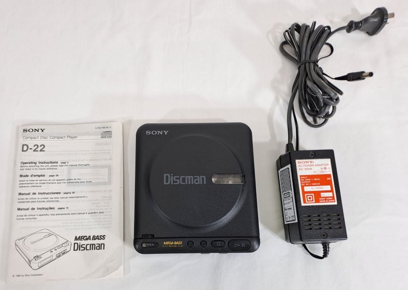 Sony Discman Mega Bass D-22 Carousel 1