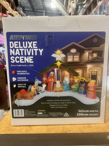 Airpower Inflatable - Nativity Scene Carousel 1