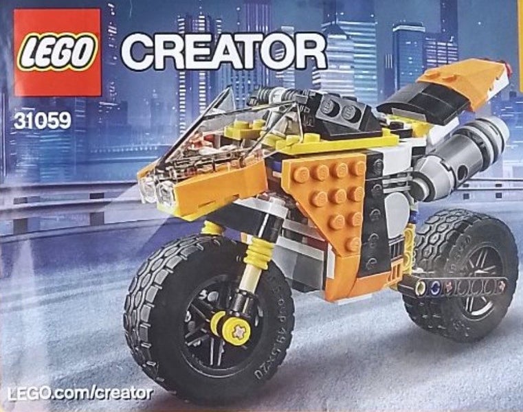 LEGO MANIA Lego 31059 Sunset 3 in 1 Street Bike Set - Let's Go!! Carousel 10