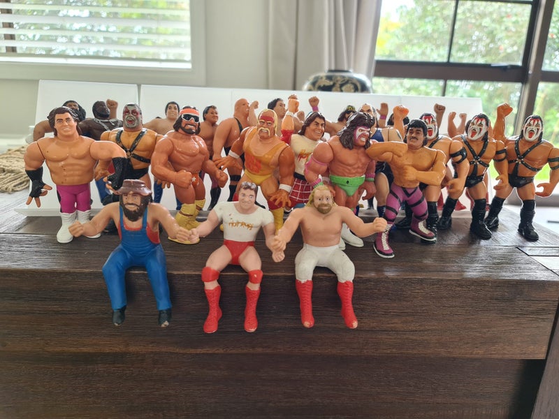 WWF Retro Figures 80 to 90 minis 26 classic toys64429202595587112