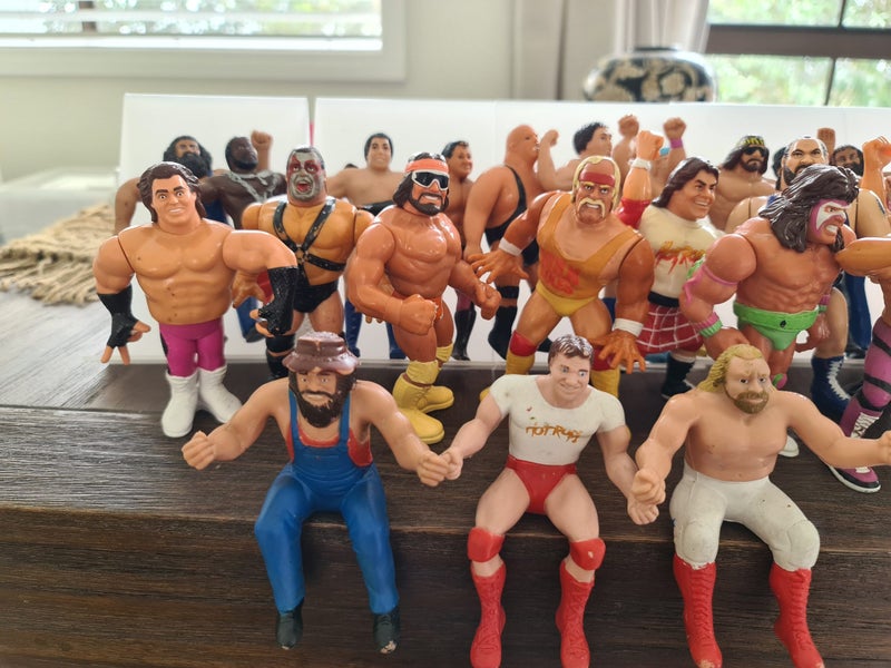 WWF Retro Figures 80 to 90 minis 26 classic toys64429202595587114