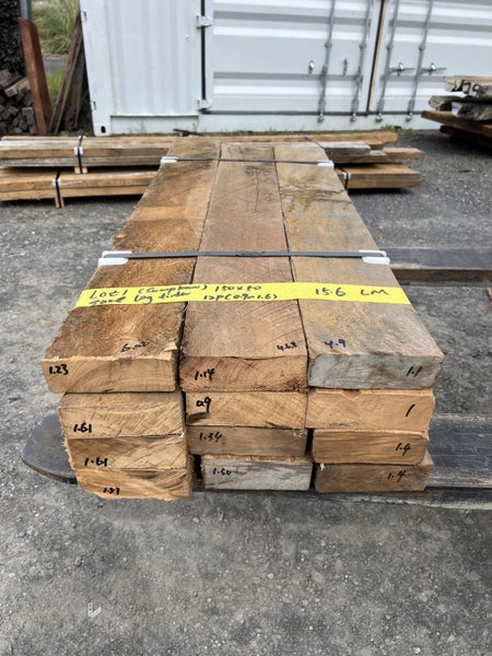 50.3 LM Solid Ancient Swamp Kauri Timber Lot – 150 × 50 mm (Sawn from Same Log)64163267643137112