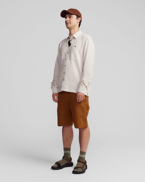 Kathmandu Men’s Weekend Natural Long Sleeve Shirt Carousel 2