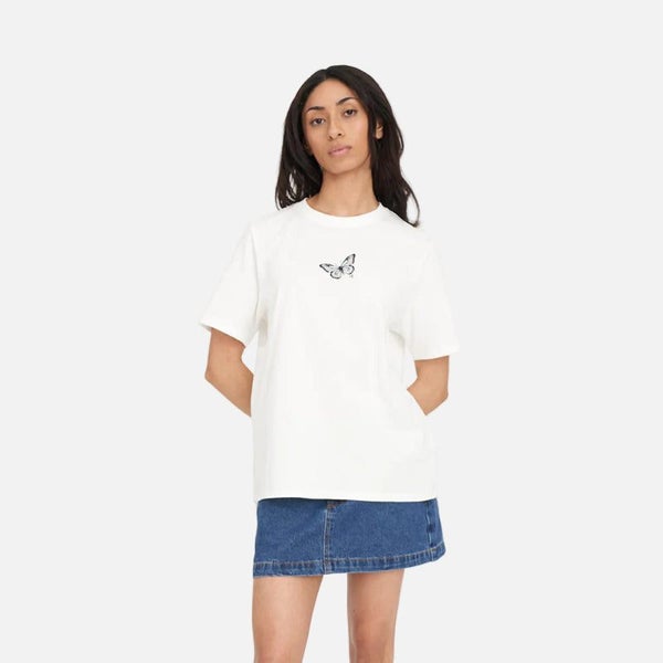 Huffer Classic Tee 170/Wings- Chalk Carousel 1