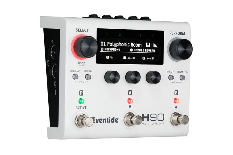 Eventide H90 Premier Multi-FX pedal with 62 studio-quality FX & flexible I/O Carousel 6