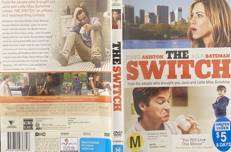 The Switch DVD (comedy) #121164486516412546110