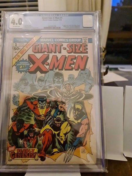 GAINT SIZE XMEN 1 vg 4 graded . i buy this back anytime64416233190530111