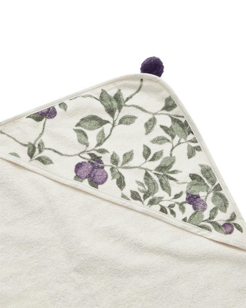 Classical Child Garbo & Friends Garbo&Friends Plum Terry Hooded Towel Carousel 4