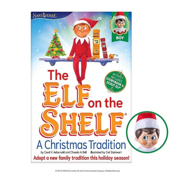 Elf on the Shelf Boy - Light Skin Carousel 1