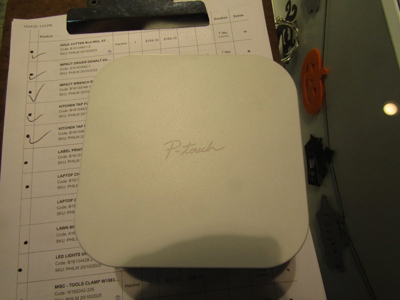 LABEL PRINTER BROTHER P-TOUCH CUBE PTP300BT B16134851-1 Carousel 2