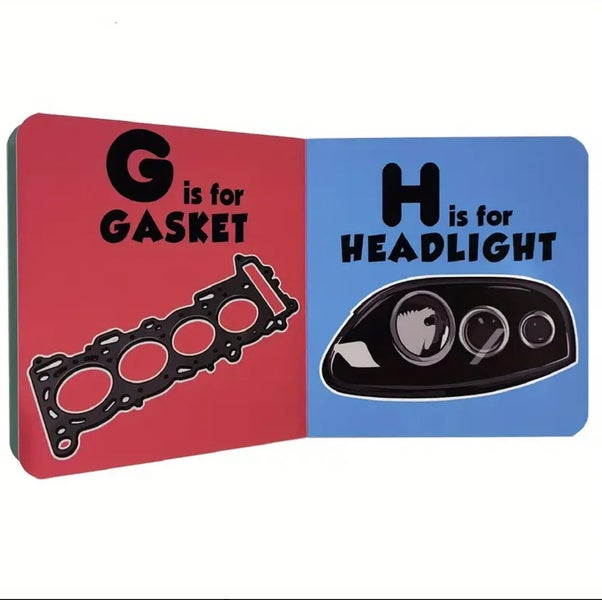 ABC’s For Future Race Car Drivers Educational Book64482328601219111