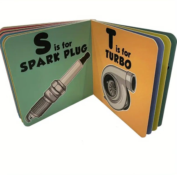 ABC’s For Future Race Car Drivers Educational Book64482328601219114