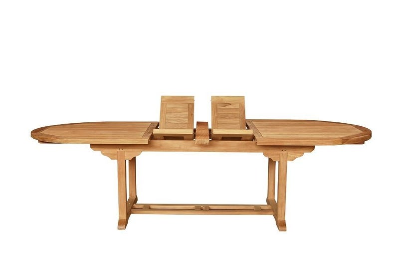 OUT DOOR FURNITURE-TEAK TABLE AND 6 CHAIRS. Carousel 2