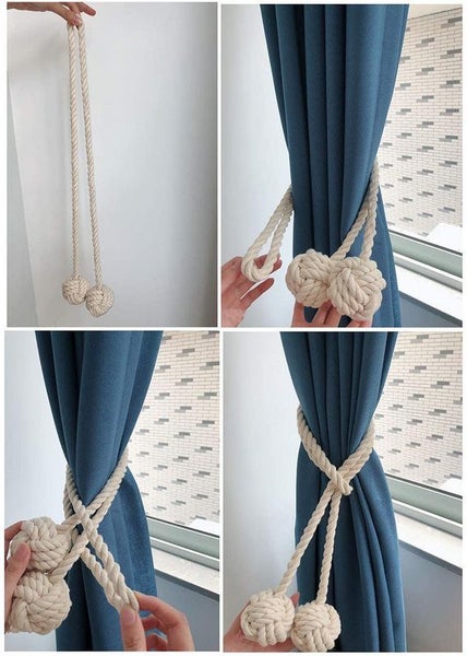 2pcs Curtain Tie Backs Carousel 2