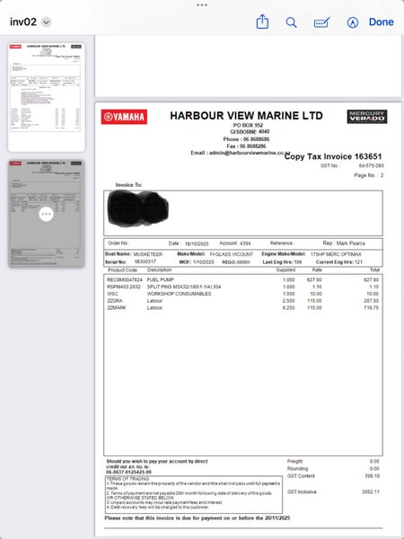 Figlass viscount 175 Mercury Optimax64172283325827110