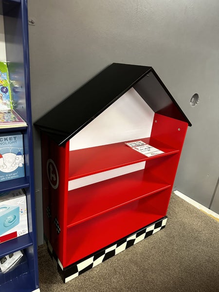 Windmill Kids - Racing Car Bookshelf Red Carousel 5