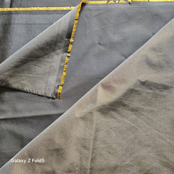 BROWN FABRIC, POLYESTER/NYLON, LENGTH 232CM, WIDTH 142CM, TOTAL 374CM Carousel 2