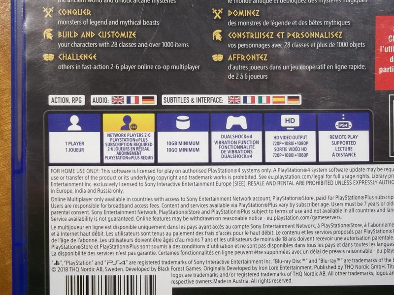 Titan Quest - PS4 Game - LIKE NEW Carousel 4