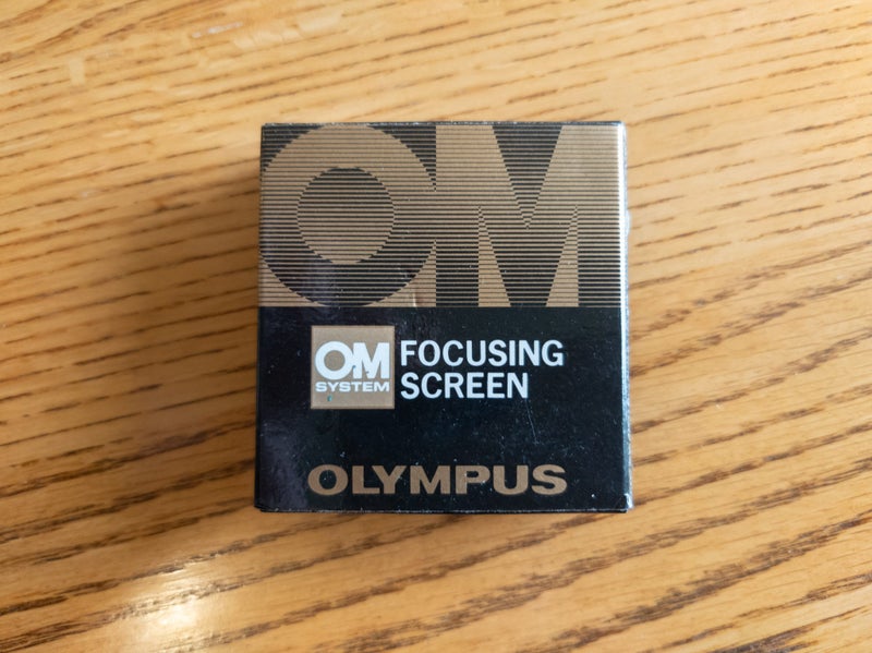 Olympus Focusing Screen 1-13 for OM System (Mint Condition)64250289389697114