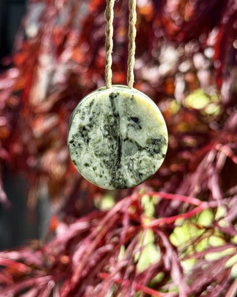 New Zealand Pounamu Breath Pendant Carousel 1