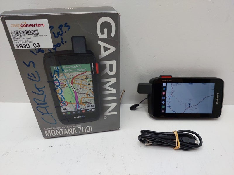 GARMIN Montana 700i Handheld GPS Unit + 4GB SD Card Carousel 1