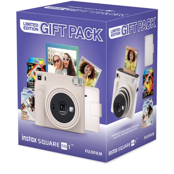 Fujifilm Instax Square SQ1 Instant Camera Christmas Gift Pack 2025 - White Carousel 2