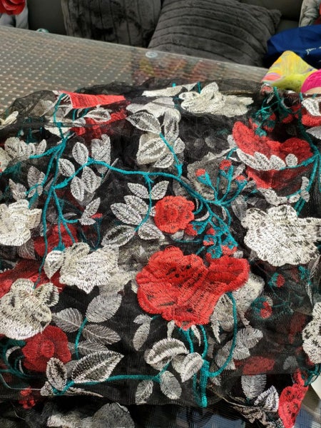 Beautiful Lace fabric Carousel 1