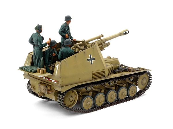 Tamiya 1/35 German Wespe Self-Propelled Howitzer Italian Front WWII Plastic M...64175364809857113