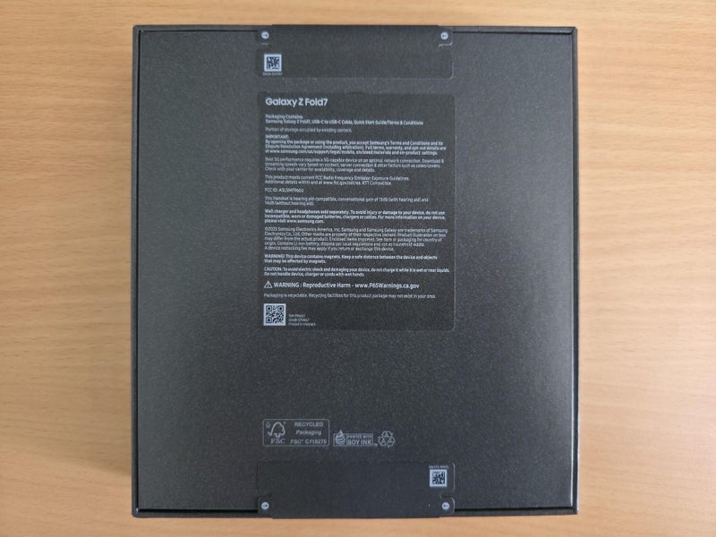 Samsung Z Fold7 5G Jetblack 1TB (Unlocked)64182258465282112