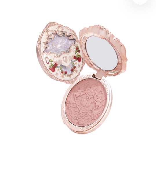 Flower Knows Strawberry Rococo Embossed Blush Carousel 1