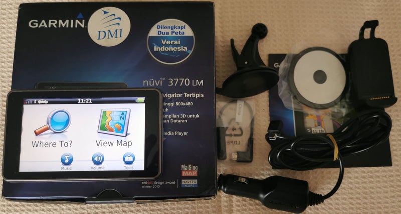 nuvi 3770 NZ & AU, Europe, N.America, S.Africa, SG/MY,APAC + Carousel 1