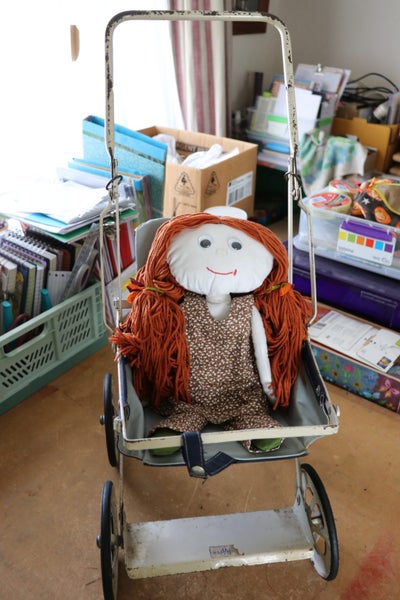 Vintage Baby Doll Metal Stroller #7 Carousel 7