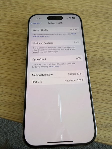 iPhone 16 Pro 128GB Desert Titanium great condition & battery health64183625783938113