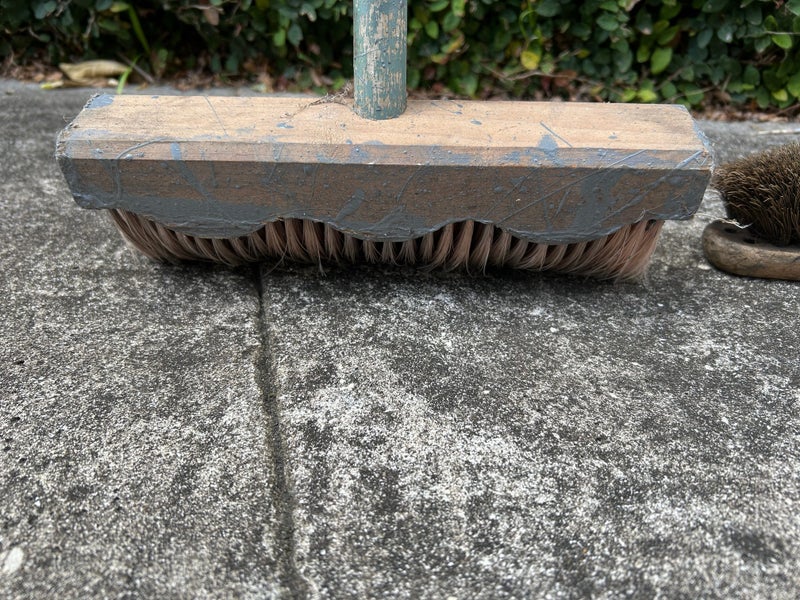 Corrugated Iron Roof Painting Broom- Very Good Condition Carousel 2