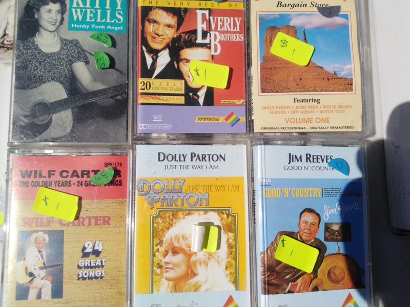 Cassette tapes bulk deal Carousel 1