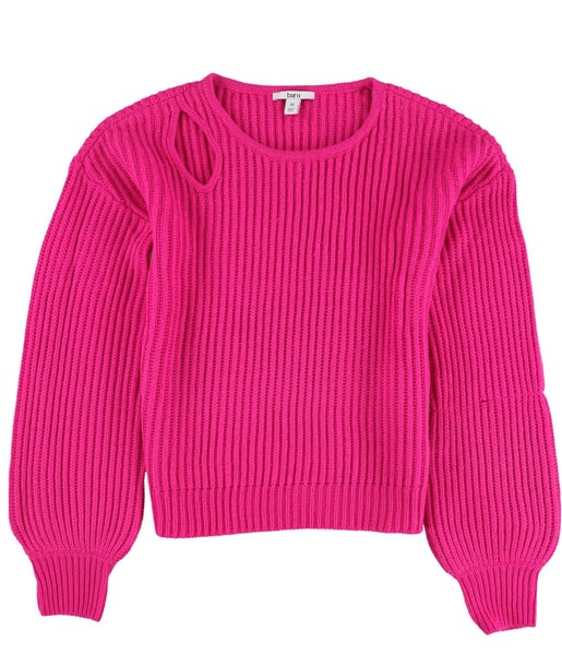 bar III Womens Balloon Sleeve Pullover Sweater Carousel 1
