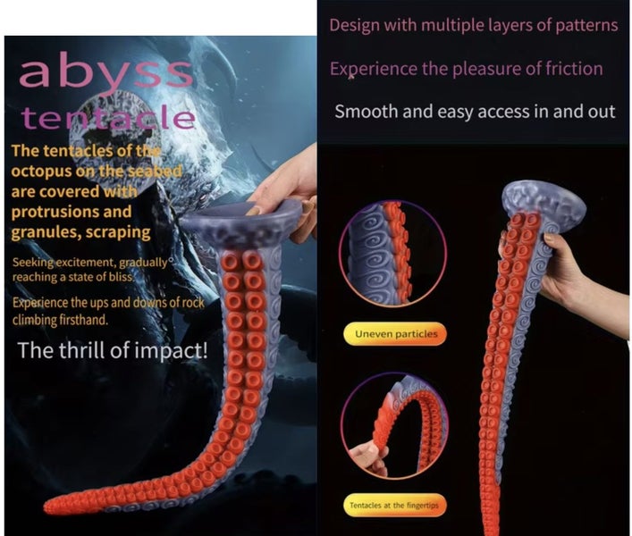 On sale Octopus Dildo Anal Plug Silicone Butt Anus Prostate Massager Vagina Carousel 11