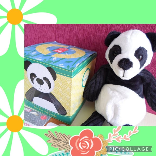 Scentsy Buddy SHU SHU the Panda + buddy clip Carousel 3