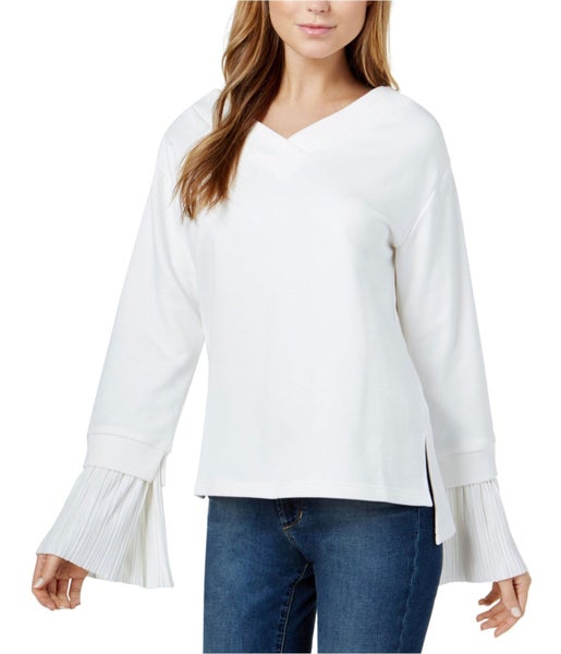 J.O.A. Womens Pleated Cuff Sweatshirt, NWT Carousel 1