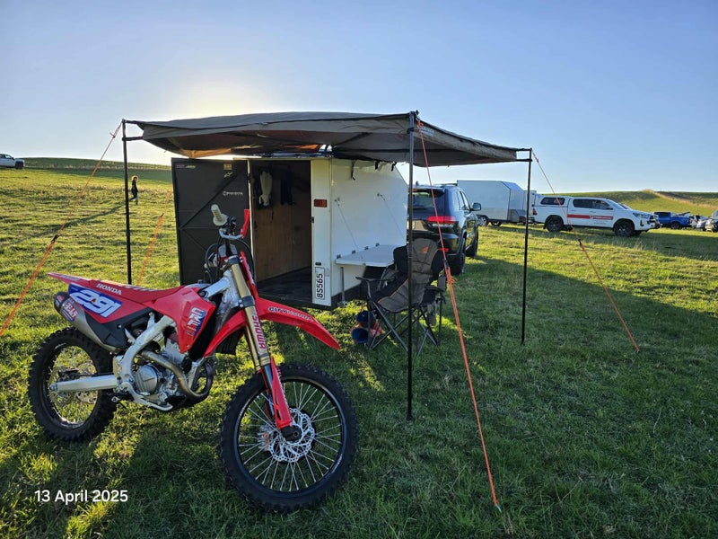 Enclosed MX / Camping Trailer64185777235714112