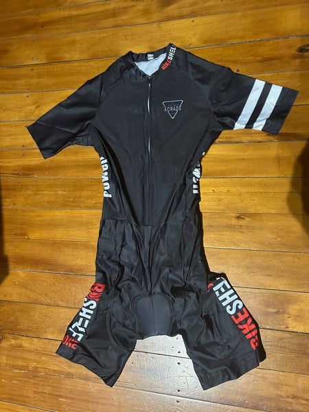 ‘AGrade’ Pro Tri suit - one piece cycling kit (NEW) Carousel 1