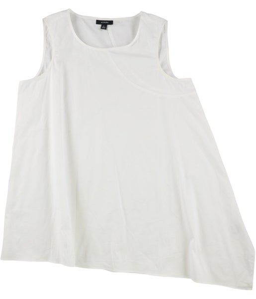 Alfani Womens Solid Sleeveless Blouse Top, NWT Carousel 1
