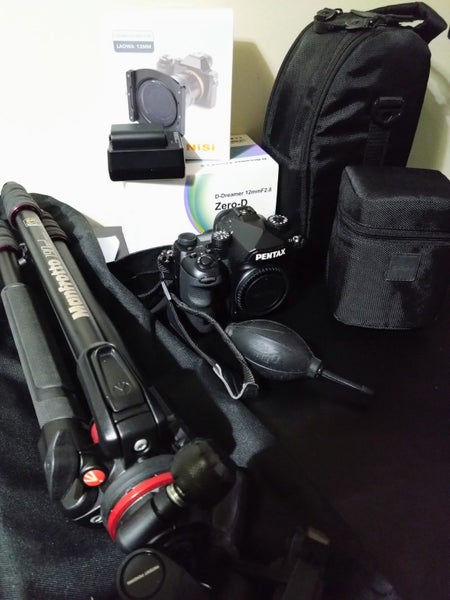 Pentax K1 II DSLR Camera - Full kit64186152377731110