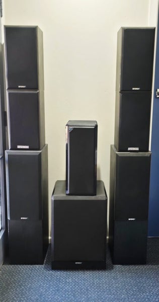Energy Connoisseur C Series – Floorstanders, 4 Bookshelf Speakers & 12" Sub Carousel 20