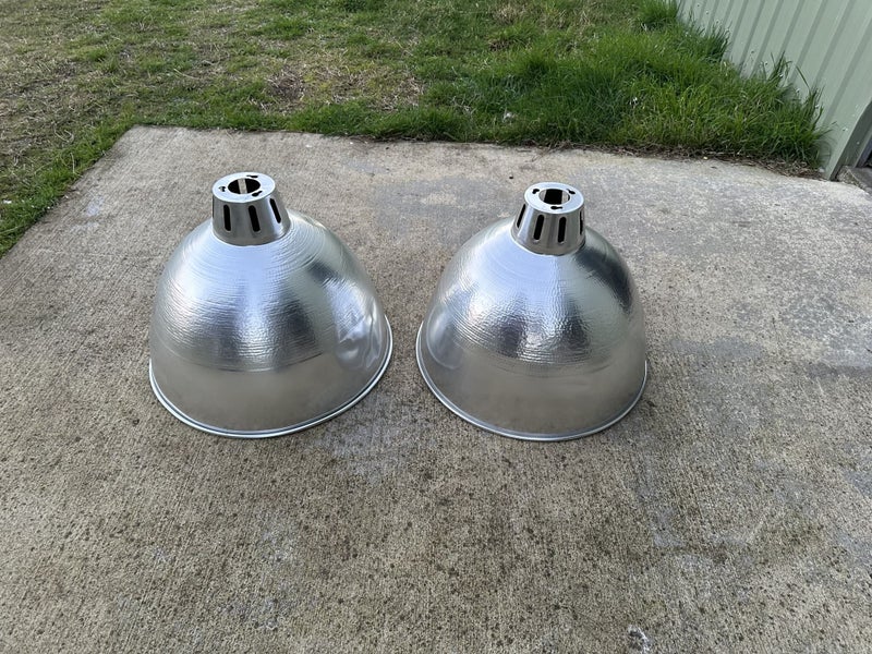 Industrial Look Metal Light Shades x 2 Carousel 1