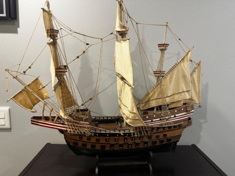Adler von Lübeck 150's built from Graubner Wooden Model Ship Kit Carousel 1