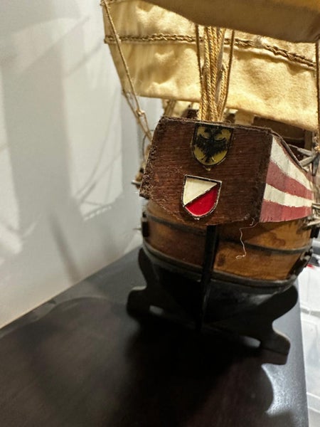 Adler von Lübeck 150's built from Graubner Wooden Model Ship Kit Carousel 5