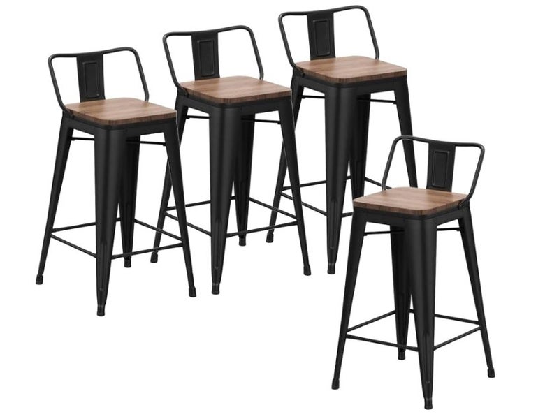 Dinning Chair Bar Stool Cafe Chair Stool Set of 4 PCs Snap Deal Carousel 2