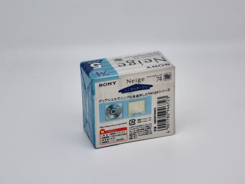 Sony MiniDisc 74min Pack of 5 New In Seal Carousel 2